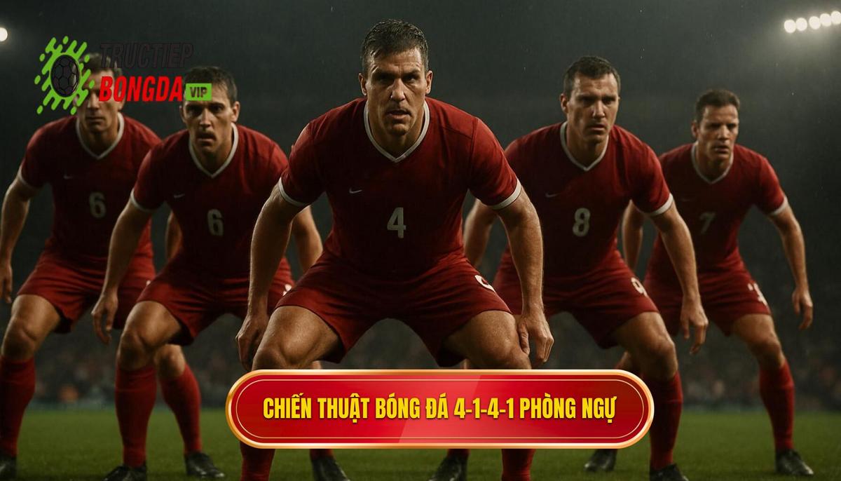 Nền Tảng Của Chiến thuật bóng đá 4-1-4-1 phòng ngự