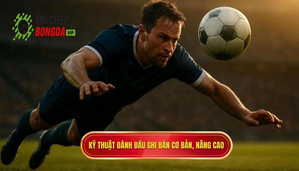 Các loại Kỹ thuật đánh đầu ghi bàn cơ bản và nâng cao