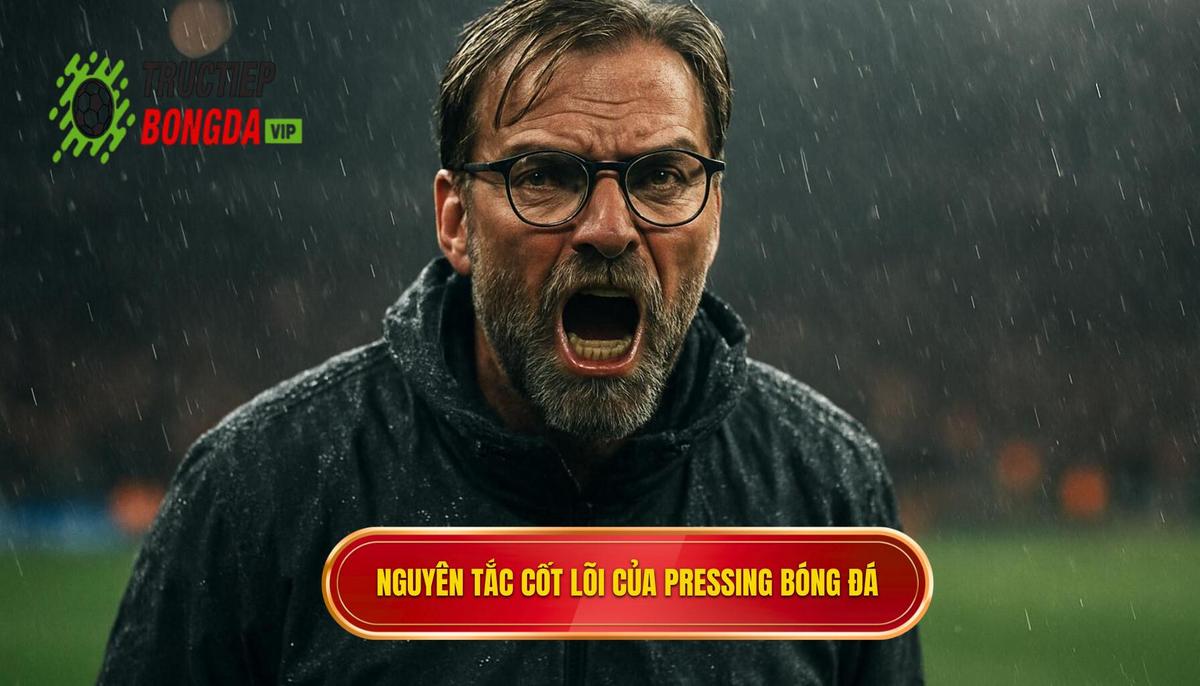 Nguyên tắc cốt lõi của Chiến thuật bóng đá pressing tầm cao