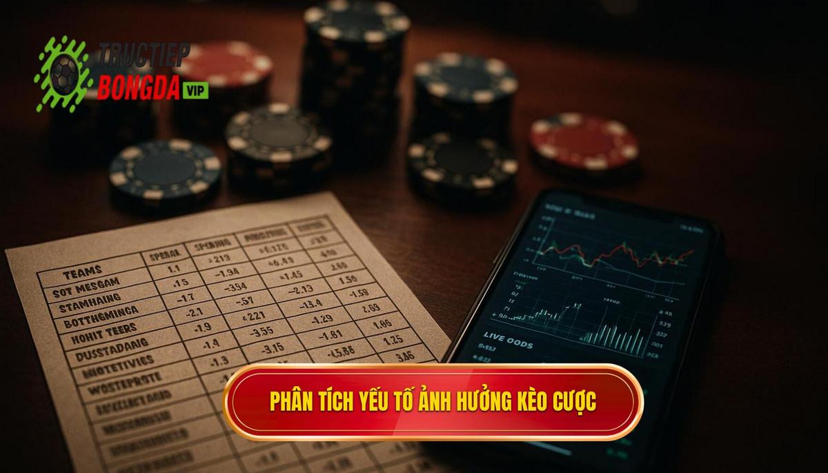 Phân Tích Chuyên Sâu Yếu Tố Ảnh Hưởng Đến Kèo Cược Hiệp 1