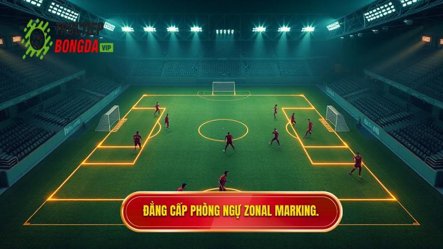 Kỹ thuật phòng ngự zonal marking: Nghệ thuật kiểm soát không gian