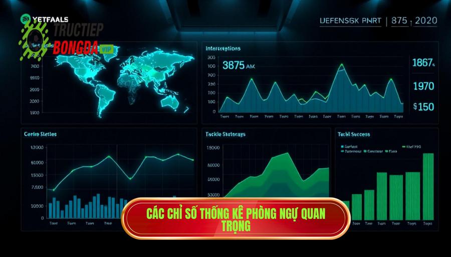Các chỉ số thống kê quan trọng trong phòng ngự